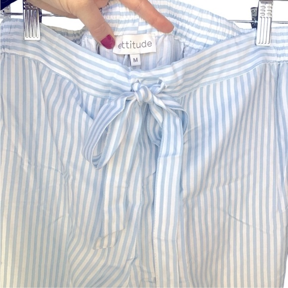 NEW ETTITUDE ORGANIC BAMBOO SLEEP PANTS - Picture 2 of 3